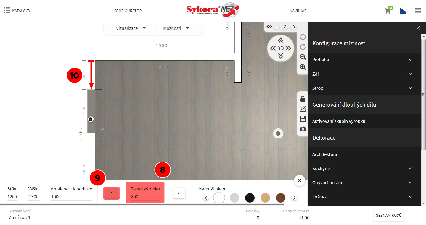 Kreslení dvěří a oken Kreslení dvěří a oken